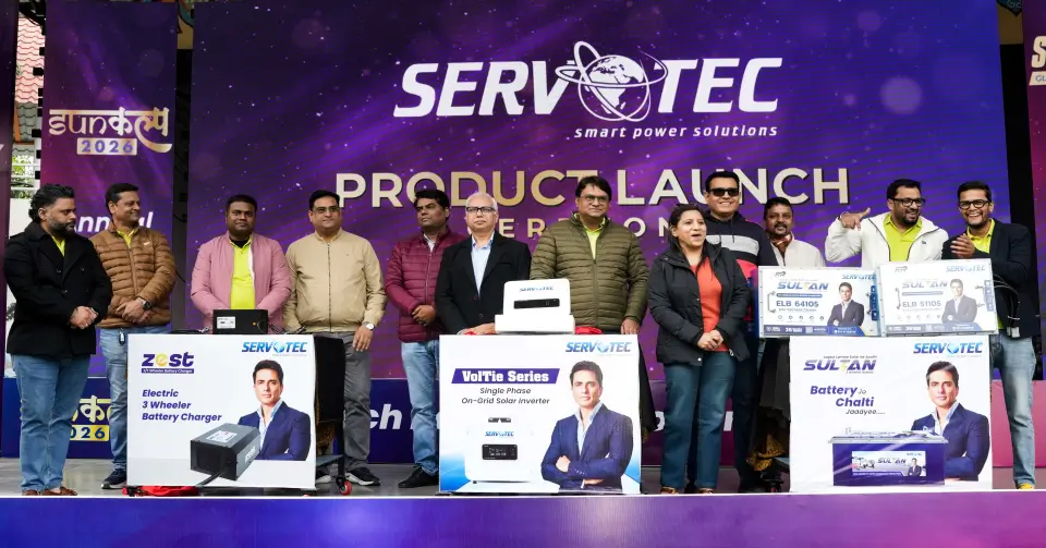 Servotech officials during Product Launch Event